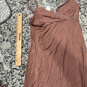 Stars Above Women's Pajama Dress - Brown